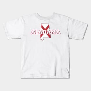 Alabama Colored State Kids T-Shirt